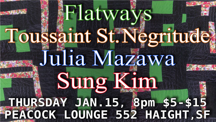 peacock lounge flyer